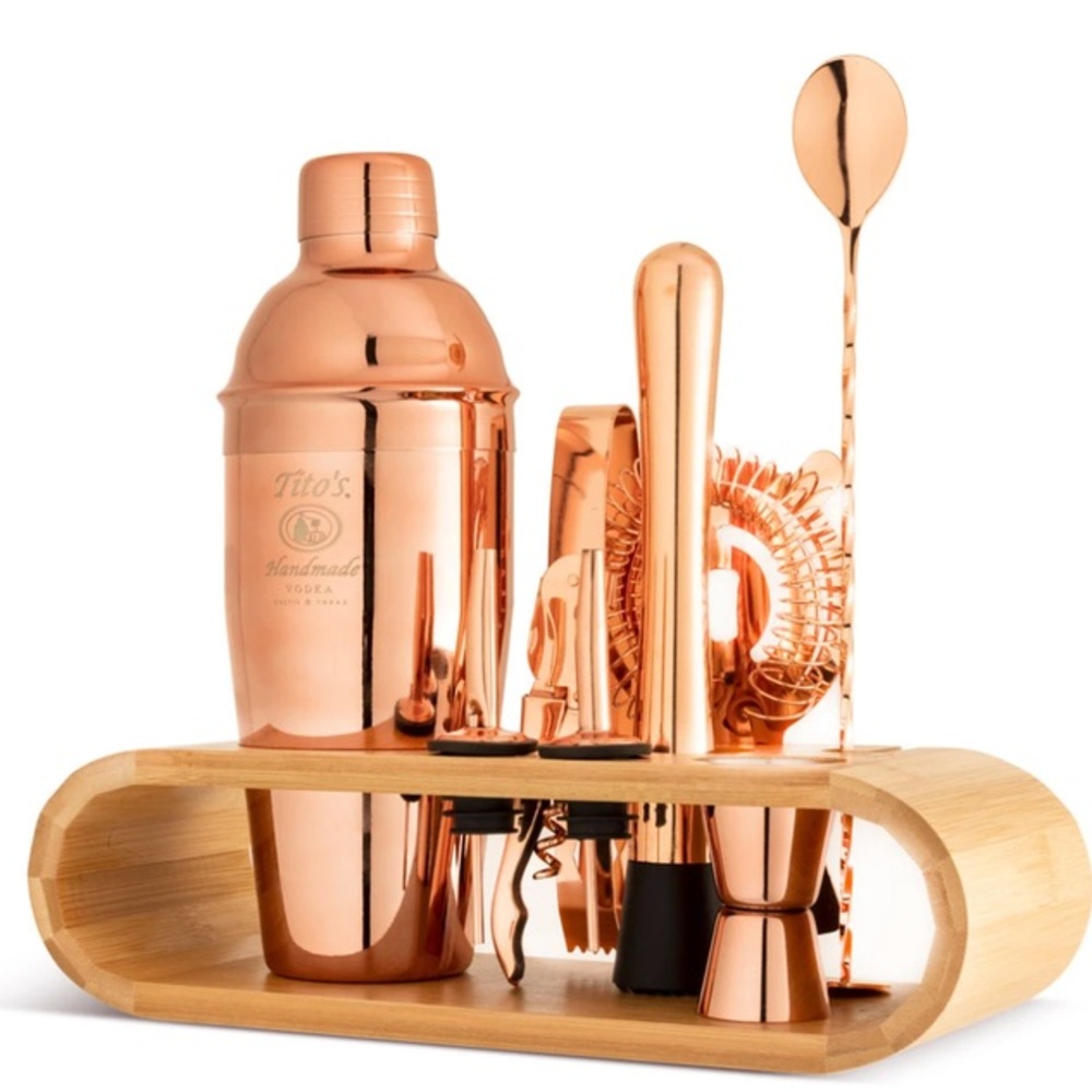 STAND UP COPPER COCKTAIL SET